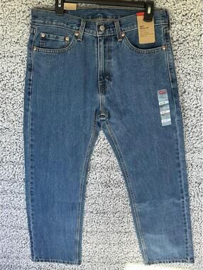 Levi’s 505 Regular Straight Leg Jeans Men’s 33x30 Medium Wash NWT